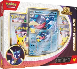 30th Celebration Pokemon ex Box Greninja ex - CONFIRM PRESALE on 9/16/26 - Image 1