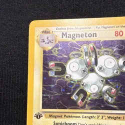 Magneton ✨ holo FIRST EDITION 1999 Pokemon Fossil [LP/NM] - accepting offers - Image 3