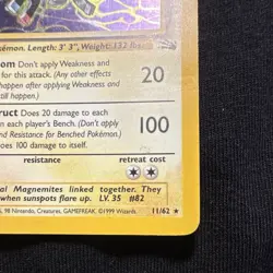 Magneton ✨ holo FIRST EDITION 1999 Pokemon Fossil [LP/NM] - accepting offers - Image 5
