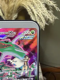 Pokemon Rayquaza VMAX TG20/TG30 Silver Tempest TG Full Art Holo 320HP - Image 2