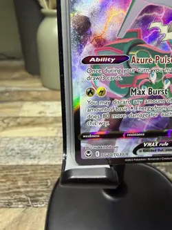 Pokemon Rayquaza VMAX TG20/TG30 Silver Tempest TG Full Art Holo 320HP - Image 4