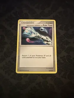 Pokemon Diamond & Pearl Platinum Team Galactic's Invention 118/127 Poke Turn - Image 1