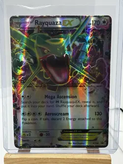 The Pokemon Company M Rayquaza EX Mega 098/098 Jumbo Holo Promo Eng 220 HP - Image 1