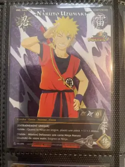 naruto kayou cards naruto goku promo - Image 1