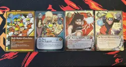 2002 Naruto Collectible Card Game (CCG) Shonen Jump 4 Promo Cards - NP - Image 1