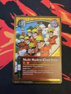 2002 Naruto Collectible Card Game (CCG) Shonen Jump 4 Promo Cards - NP - Image 3