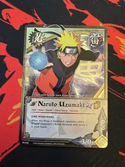 2002 Naruto Collectible Card Game (CCG) Shonen Jump 4 Promo Cards - NP - Image 4