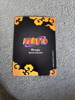 Naruto Uzumaki Challenging Sasuke Mythos 1 Ed Naruto Promo Giant Cards 141/130 - Image 2