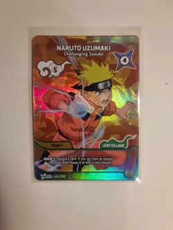 Naruto Mythos 1st Edition Naruto & Sasuke Starter Promo Cards - Image 1