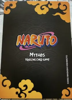 Naruto Uzumaki Challenging Sasuke Mythos 1 Ed Naruto Promo Giant Cards 141/130 - Image 2