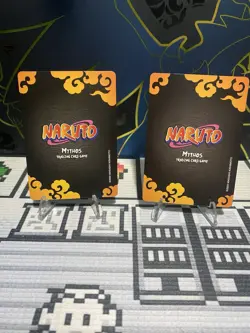 Naruto Mythos 1st Edition Naruto & Sasuke Starter Promo Cards - Image 2