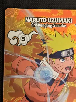 Naruto Mythos 1st Edition Naruto Uzumaki & Sasuke Uchiha Starter Promo Cards - Image 3