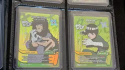 Rock Lee 117/130V And Kiba Inuzuka 113/130V Naruto Mythos Players Promo Cards - Image 1