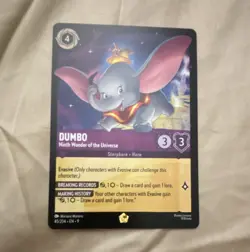 Disney Lorcana TCG Dumbo Ninth Wonder 45/204 Fabled Legendary Regular EN - Image 1