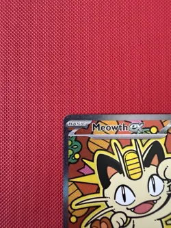 Pokemon card- Meowth EX SIR-121/088; perfect order, pack fresh, near mint - Image 2
