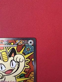 Pokemon card- Meowth EX SIR-121/088; perfect order, pack fresh, near mint - Image 3