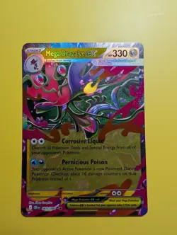 Pokemon TCG Mega Dragalage EX 65/86 Chaos Rising NM - Image 1