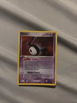 Unown T - T/28 - Pokemon Ex Unseen Forces Holo Rare Card NM - Image 3