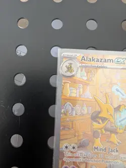 Alakazam ex 201/165 SV: Scarlet & Violet 151 Ultra Rare Full Art Holo NM English - Image 2