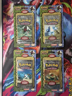 Pokemon EX Hidden Legends Blister Booster Pack Art Set - OPEN/EMPTY (No cards) - Image 1