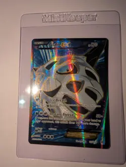 Pokemon TCG Glalie-EX Breakthrough 155/162 Holo Full Art Ultra Rare NM - Image 1
