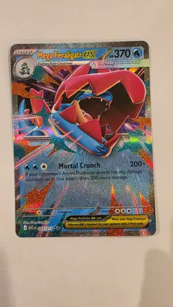 Mega Feraligatr ex Holo Promo Jumbo Cards 036 NM - Image 1