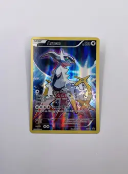 Pokemon TCG Arceus XY116 Full Art Mythical Collection Black Star Promo Holo - Image 1