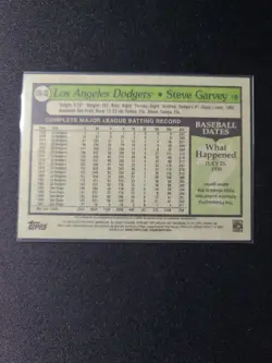 Steve Garvey 2016 Topps Archives Fan Favorites LA Dodgers (Sm Crease-see pics) - Image 2