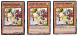 3X Saambell the Summoner GENF-EN029 - Yugioh Yu Gi Oh! 3 Playset 1st Edition - Image 1