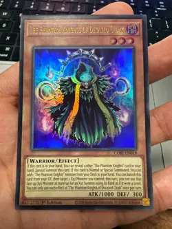 The Phantom Knights of Decayed Cloak (Ultra Rare) CORI-EN018 NM 1st Ed Yu-Gi-Oh - Image 1