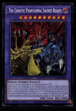 Yu-Gi-Oh! The Chaotic Phantasmal Sacred Beasts Chaos Origins SR CORI-EN029 - Image 1