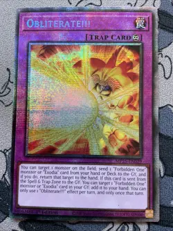 Yugioh - Obliterate!!! - MP25-EN029 - Starlight Rare - NM/M - Image 1