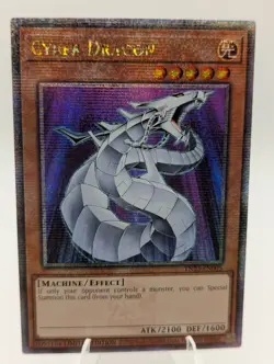 YUGIOH: 1x Cyber Dragon (Quarter Century Secret Rare) TN23-EN005 NM - Image 1