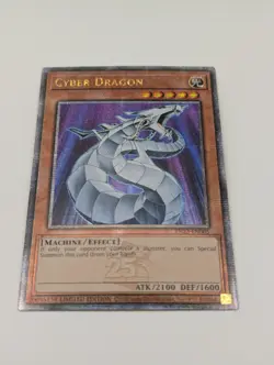 YUGIOH: 1x Cyber Dragon (Quarter Century Secret Rare) TN23-EN005 NM - Image 4