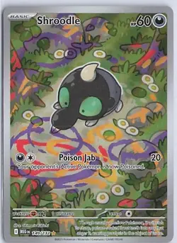 Pokemon TCG Shroodle Mega Evolution 149/132 Full Art Secret Rare Near Mint - Image 1