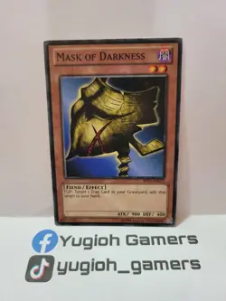 YUGIOH MASK OF DARKNESS BP01-EN172 STARFOIL LIGHT PLAYED - Image 1