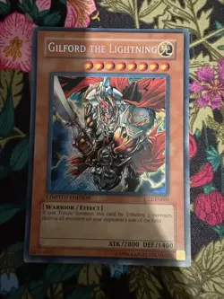 Yugioh Gilford the Lightning CT2-EN001 2005 Collectors Tin Limited Edition - Image 1