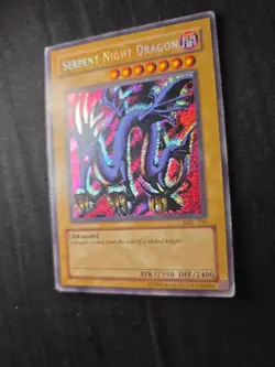 Yugioh TCG Serpent Night Dragon MRL-103 Secret Rare HP - Image 3