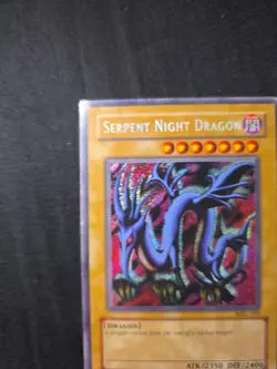 Yugioh TCG Serpent Night Dragon MRL-103 Secret Rare HP - Image 4