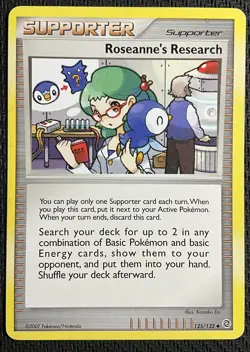 Roseanne's Research 125/132 Secret Wonders 2007 Pokemon - Image 1
