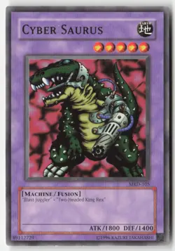 Yugioh - Cyber Saurus MRD-105 Unlimited - Common - Image 1