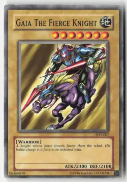 Yugioh - Gaia The Fierce Knight SDY-007 Unlimited - Common - Image 1