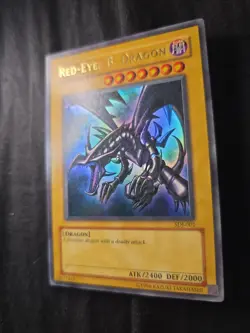 Yugioh TCG Red-Eyes B. Dragon SDJ-001 Unlimited MP - Image 3