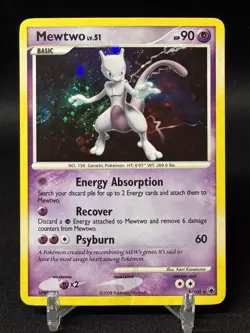 🌈 SWIRL - Pokemon TCG Mewtwo Majestic Dawn 9/100 Holo - Image 1