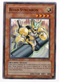 Road Synchron - 5DS2-EN006 - Super Rare - 1st Edition x1 Lightly Played - Image 1