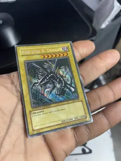 Yu-Gi-Oh! Red-Eyes B. Dragon BPT-005 **Secret Rare Holo Limited Edition** LP - Image 1