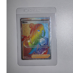 Pokemon Nessa Full Art Holo Secret Rare 196/185 Vivid Voltage TCG - Image 1