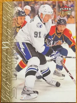2009-10 Fleer Ultra Gold Medallion Steven Stamkos #135 Tampa Bay Lightning - Image 1