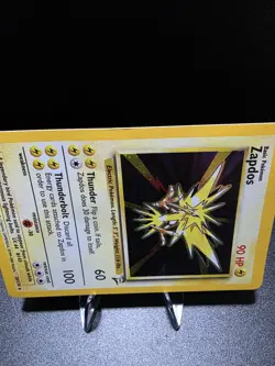 Pokemon TCG Zapdos Base Set 2 Holo Unlimited Rare Card 20/130 - Image 3