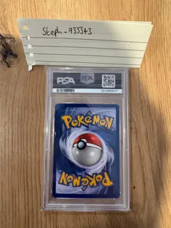 2000 Pokemon Neo Genesis 1st Edition #8 Kingdra Holo PSA 9 SWIRL - Image 3
